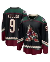 Adidas Men's Clayton Keller Black Arizona Coyotes Home Authentic