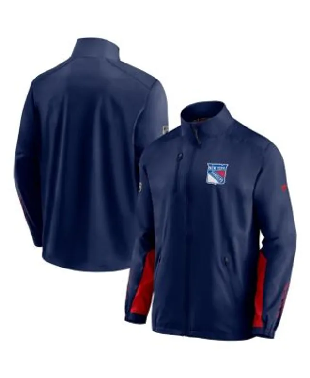 Men's Fanatics Branded Navy St. Louis Blues Authentic Pro Rink Fleece  Full-Zip Jacket