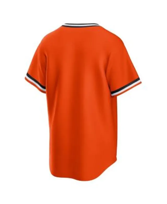 Men's Nike Orange Baltimore Orioles Alternate Cooperstown Collection Team Jersey