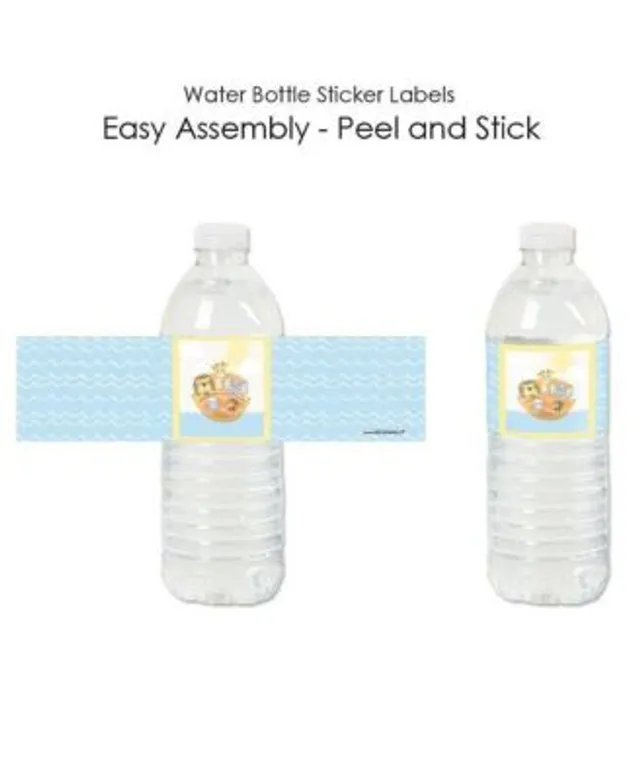 Big Dot Of Happiness Colorful Baby Shower - Gender Neutral Party Water  Bottle Sticker Labels - 20 Ct - Assorted Pre