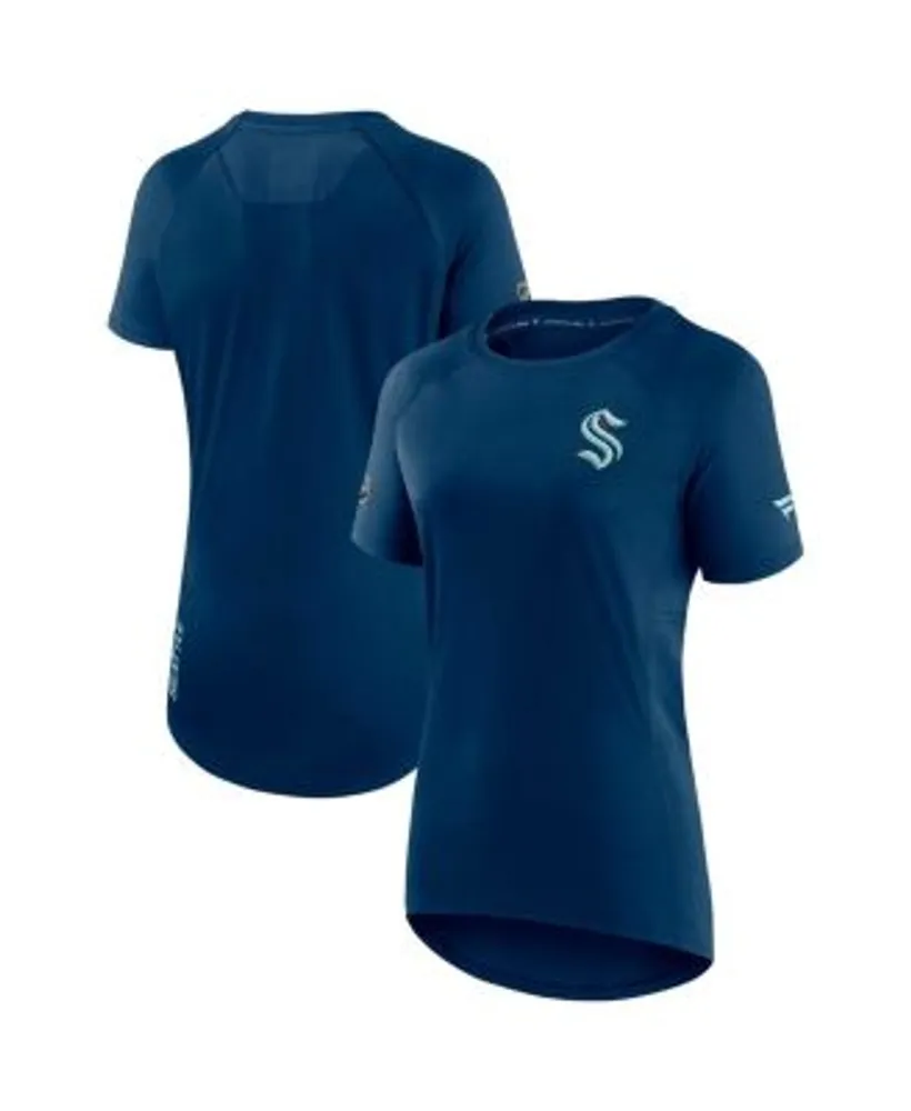 Men's Fanatics Branded Light Blue Seattle Kraken Authentic Pro Tech T-Shirt