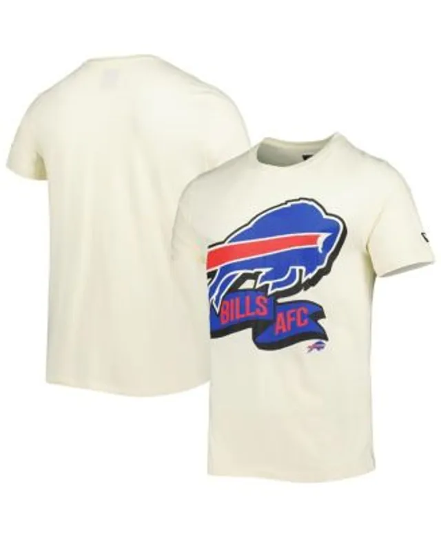 Men's New Era Cream Los Angeles Chargers Sideline Chrome T-Shirt