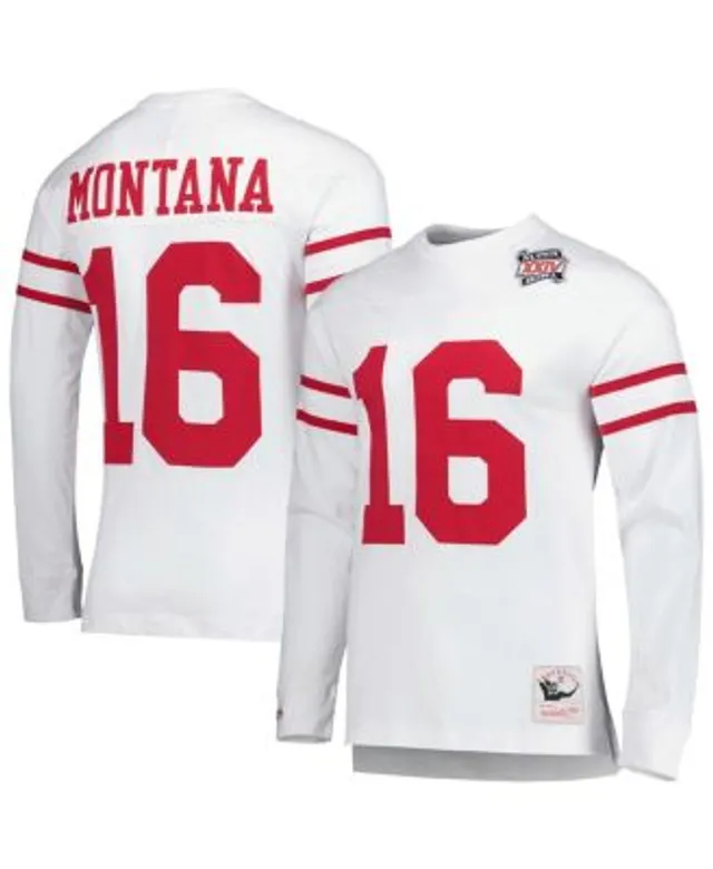 Lids Jerry Rice San Francisco 49ers Mitchell & Ness Retired Player Name  Number Acid Wash Top - Scarlet