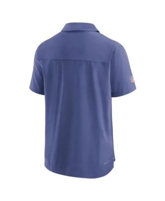 Nike Men's Nike Navy Dallas Cowboys Sideline Lockup Performance Polo