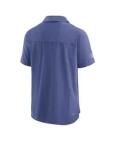 Men's Nike White Dallas Cowboys Sideline Lockup Performance Polo