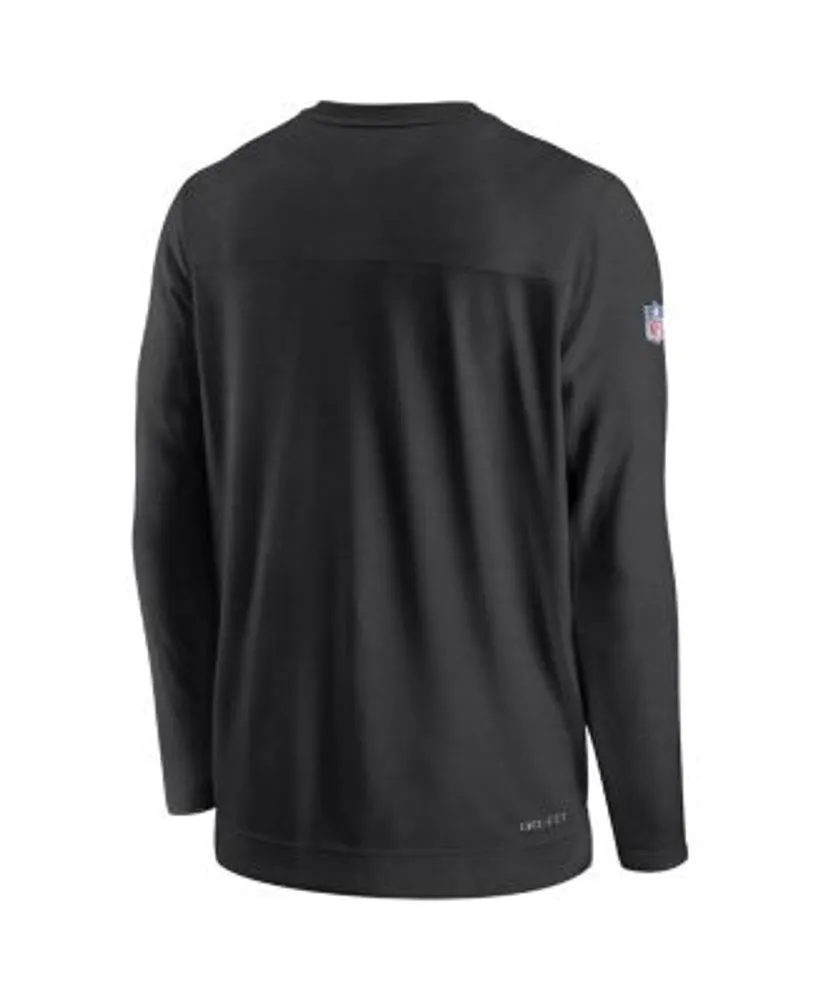 Men's Nike Black San Francisco 49ers Icon Legend Long Sleeve Performance T-Shirt Size: Small