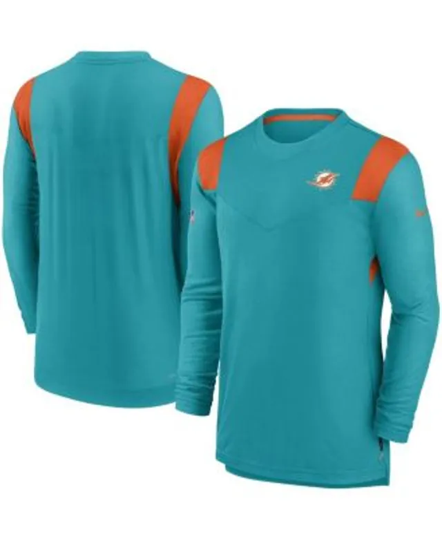 Men's Nike Aqua Miami Dolphins Logo Essential Legend Performance T-Shirt