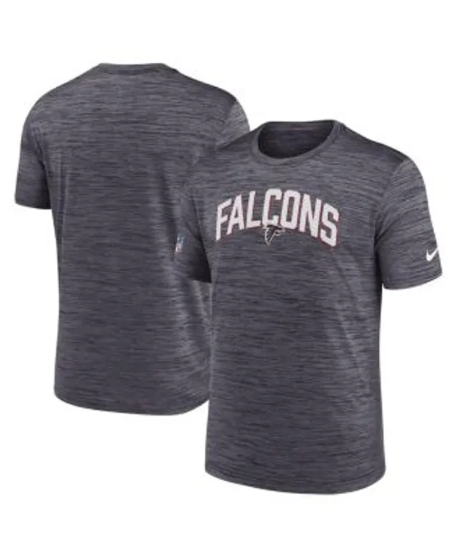 Men's Nike White Atlanta Falcons Sideline Velocity Athletic Stack Performance Long Sleeve T-Shirt Size: 3XL