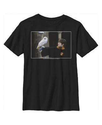 Boy's Harry Potter Wizard and Owl Child T-Shirt