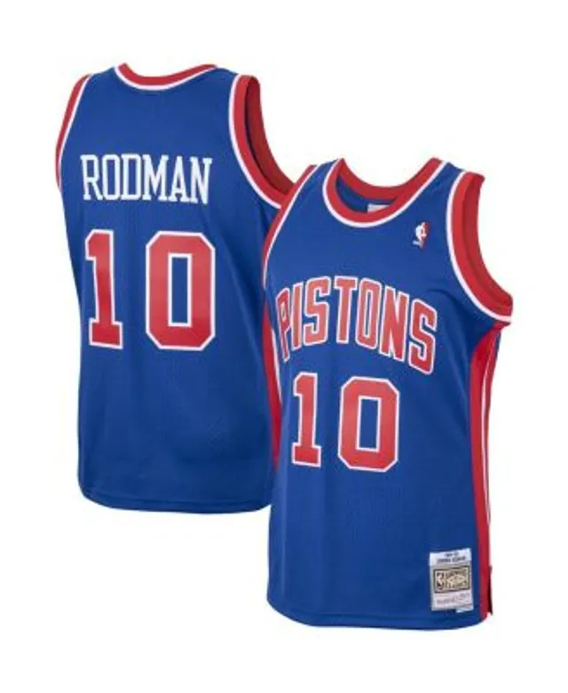 Men's Mitchell & Ness Dennis Rodman Gold Chicago Bulls 75th Anniversary 1997-98 Hardwood Classics Swingman Jersey