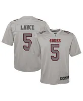 Youth Nike Trey Lance White San Francisco 49ers Alternate Game Jersey