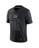 Men's Nike D.J. Moore Black Carolina Panthers RFLCTV Limited Jersey