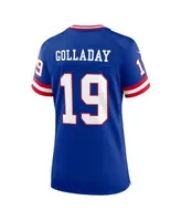 Men's Nike Daniel Jones Royal New York Giants Classic Player Game Jersey 