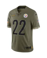 Men's Pittsburgh Steelers Najee Harris Nike White Vapor Limited Jersey