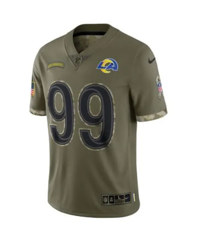 Aaron Donald Los Angeles Rams Nike 2022 Salute To Service Limited Jersey -  Olive