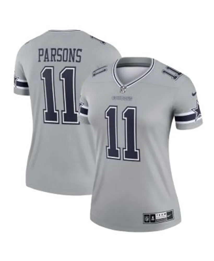 Nike Micah Parsons Dallas Cowboys Legend White Color Rush Jersey - Youth