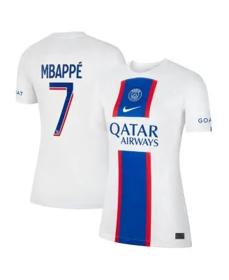 Kylian Mbappe France National Team Nike 2022/23 Away Breathe Stadium  Replica Player Jersey - White