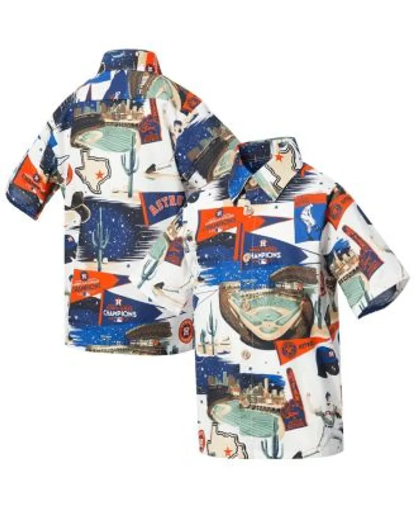 Spooner White Los Angeles Dodgers Scenic Button-Up Hawaii Shirt