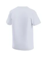 FANATICS Youth Fanatics Branded White Houston Astros 2022 American League  Champions Locker Room T-Shirt