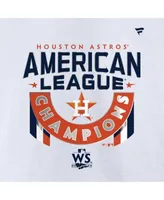 Youth Fanatics Branded White Houston Astros 2022 American League Champions  Locker Room T-Shirt