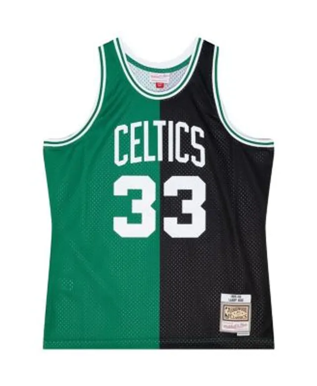 Men's Mitchell & Ness Larry Bird Black Boston Celtics 1985-86 Hardwood  Classics Uninterrupted Swingman Jersey