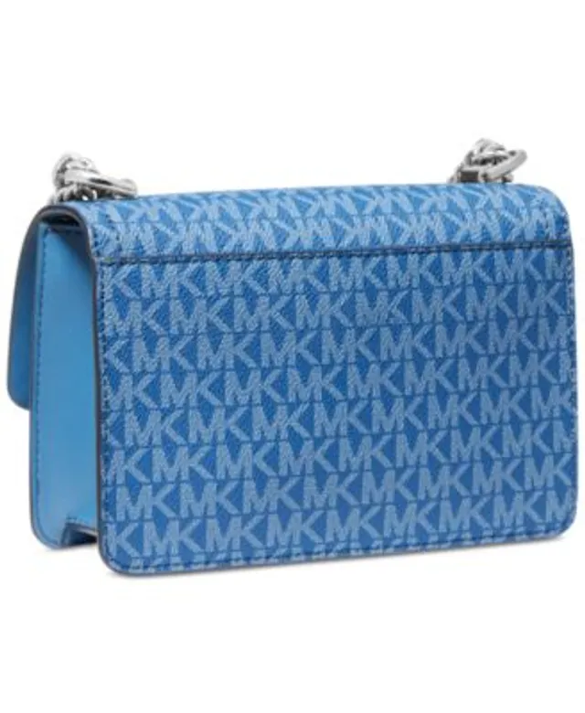 Calvin Klein Hadley Denim Jacquard Signature Crossbody - Macy's