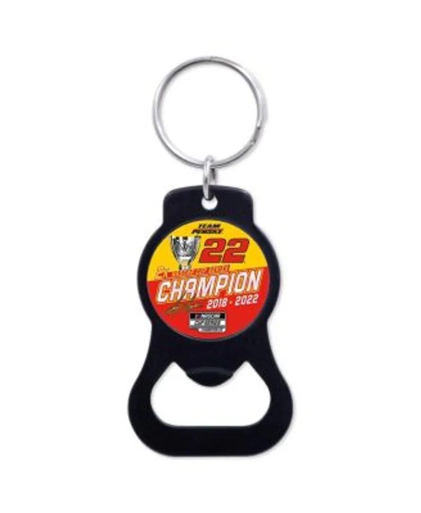 Wincraft Joey Logano Two-Time NASCAR Cup Series Champion Bottle Opener Key Ring Hawthorn Mall