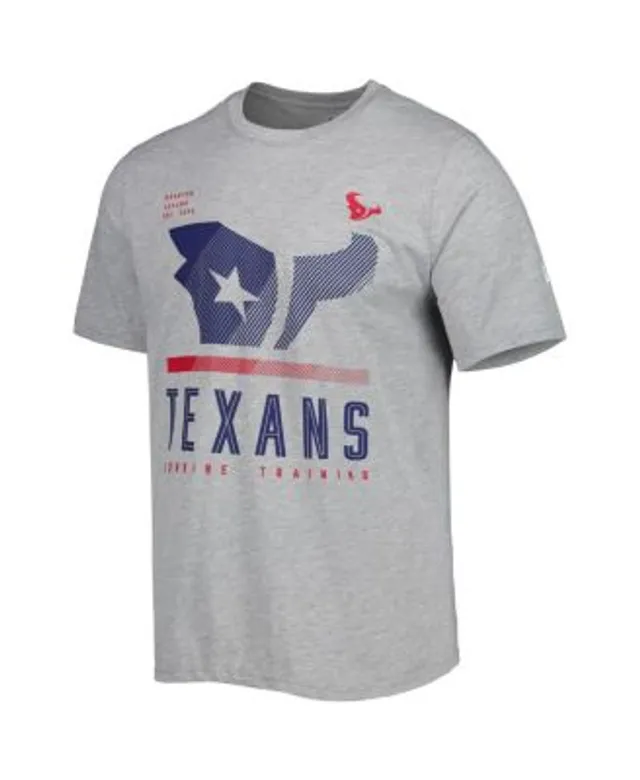 Cuztom Threadz Houston Texans Grey T-Shirt (Men) Grey Medium