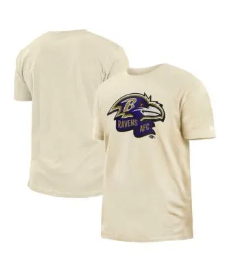 Men's New Era Cream Buffalo Bills Sideline Chrome T-Shirt