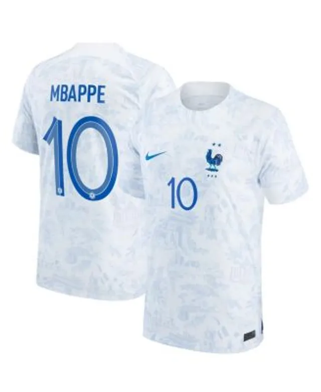 Youth Jordan Brand Kylian Mbappé Blue Paris Saint-Germain 2021/22 Home  Breathe Stadium Replica Player Jersey