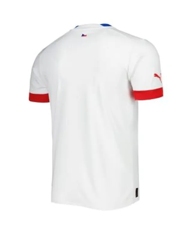 Men's Puma Red/Navy Czech Republic National Team 2020/21 Home Replica Jersey