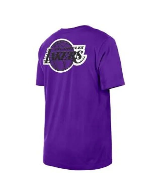 New Era Purple Los Angeles Lakers 2022/23 City Edition Brushed Jersey T-Shirt