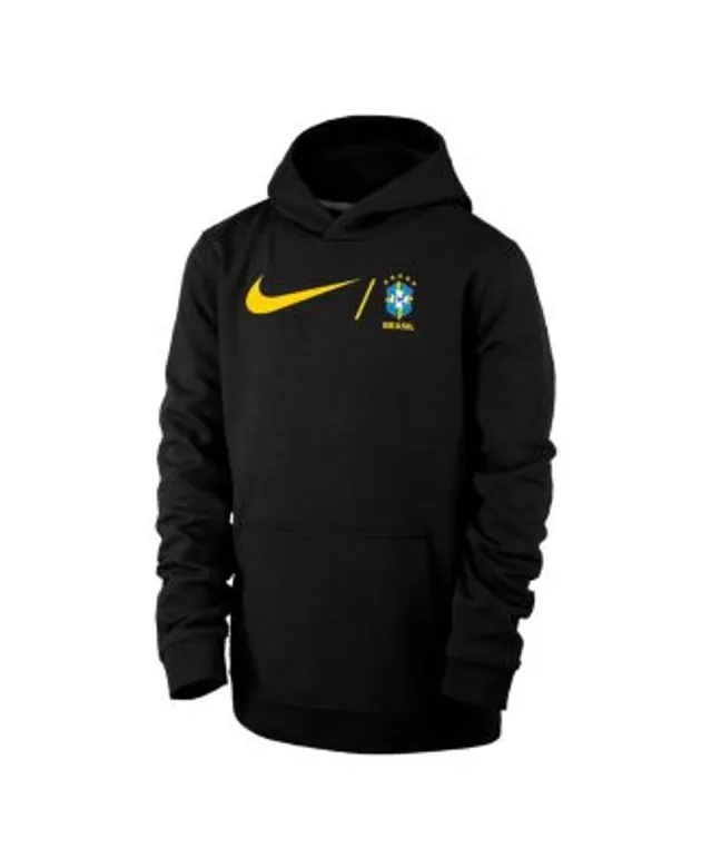 Canada Soccer Nike Lockup Club Pullover Hoodie - Red