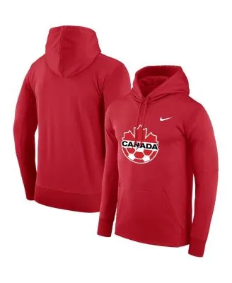 Men's Nike Red Kansas City Chiefs Sideline Athletic Stack Performance  Pullover Hoodie