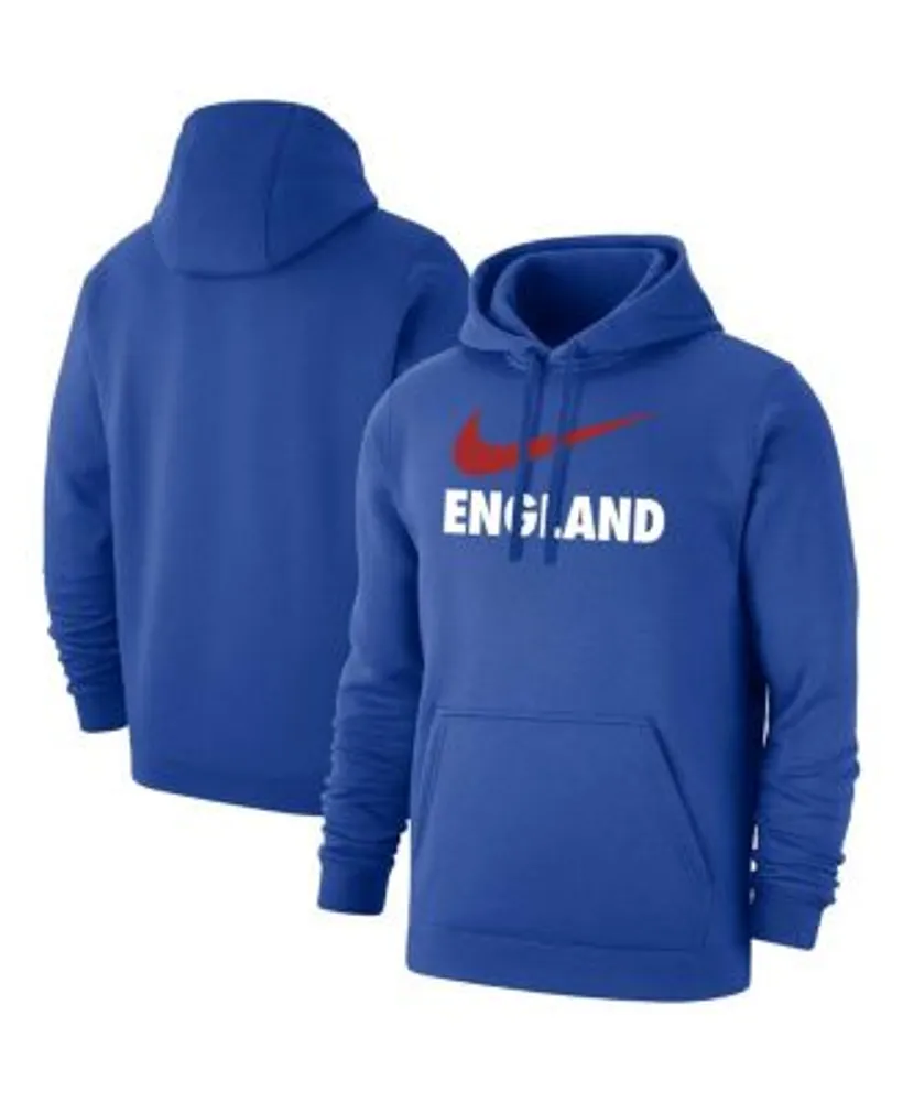 Men's Nike Red England National Team Club Fleece Full-Zip Hoodie Size: Large