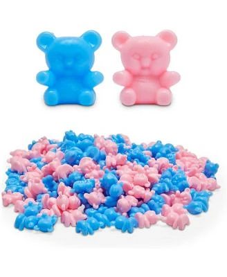 Gender Reveal Party Favors, Mini Teddy Bears (Blue, Pink, 0.65 in, 200 Pack)