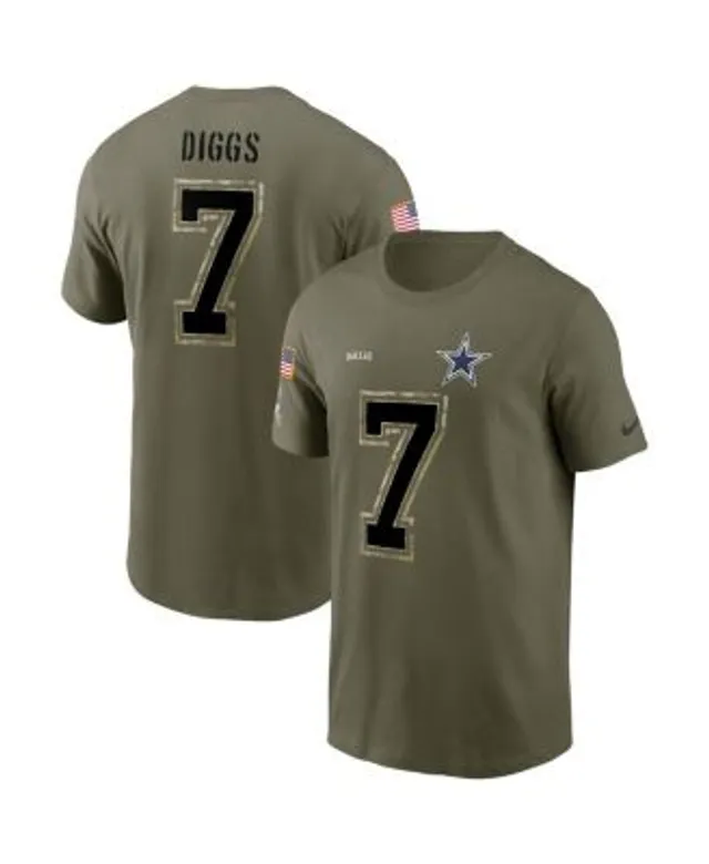 FANATICS Men'S Stefon Diggs Royal Buffalo Bills Player Icon Name And Number  T-Shirt for Men