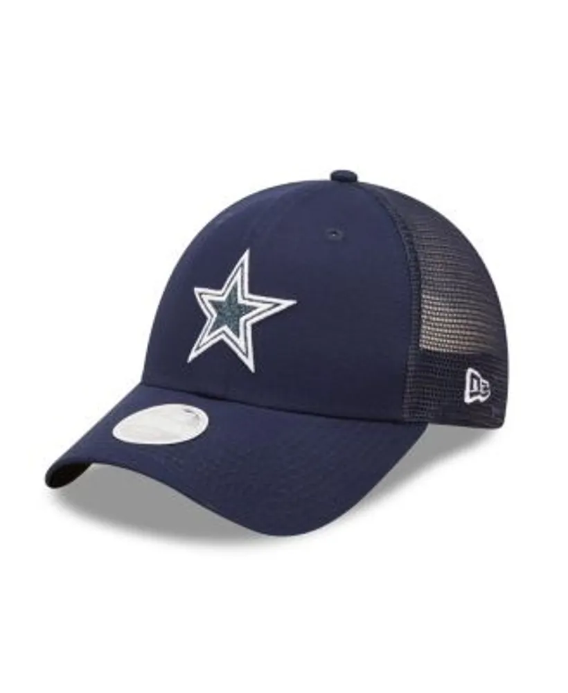 Dallas Cowboys New Era Logo Patch Trucker 9FORTY Snapback Hat