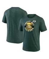 Men's Green Bay Packers Fanatics Branded Kelly Green Celtic Clover T-Shirt