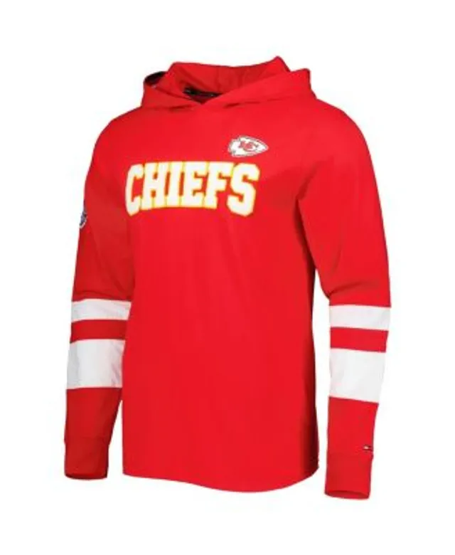 Patrick Mahomes Kansas City Chiefs Majestic Threads Super Bowl LVII Name &  Number Tri-Blend Short Sleeve Hoodie T-Shirt - Red