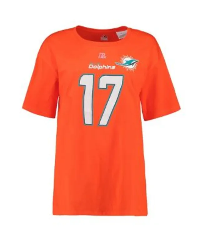 Tyreek Hill Miami Dolphins Youth Aqua Backer T-Shirt 