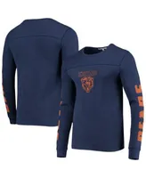 Lids Chicago Bears Junk Food Thermal Henley Long Sleeve T-Shirt - Navy