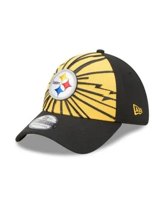 New Era Men's Black Pittsburgh Steelers Gulch 39Thirty Flex Hat - Macy's