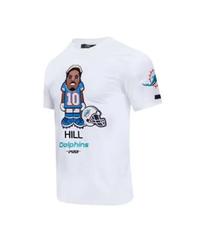 Men's Pro Standard Tua Tagovailoa White Miami Dolphins Mesh Baseball Button-Up T-Shirt