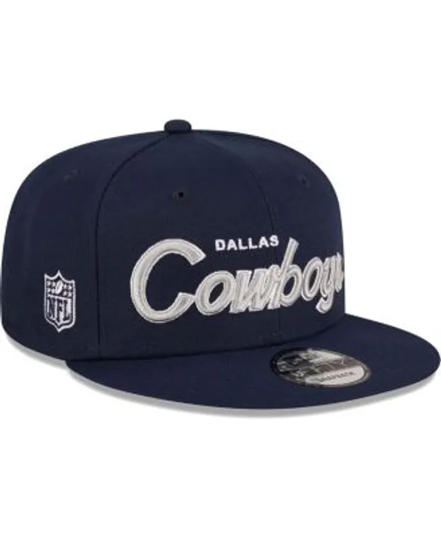 Men's Dallas Cowboys Mitchell & Ness Black Times Up Trucker