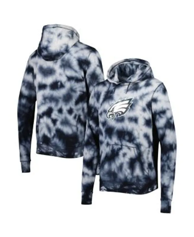 PHILADELPHIA EAGLES SIDELINE HOODED LEOPARD FLEECE PULLOVER WITH