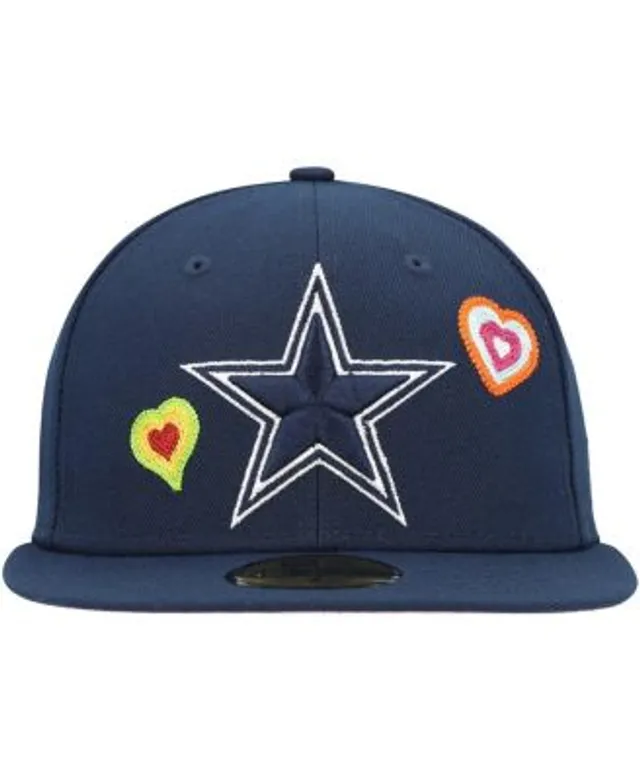 New Era Black Dallas Cowboys 2022 Sideline Ink Dye Tonal Cuffed Knit Hat