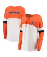 Chicago Bears New Era Women's Chrome Sideline T-Shirt - Cream