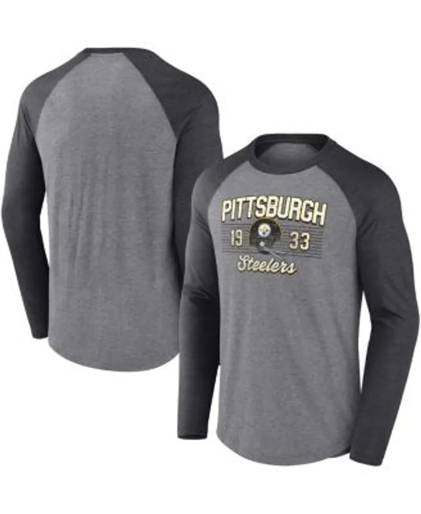 Pittsburgh Steelers Fanatics Branded Women's True to Form Raglan