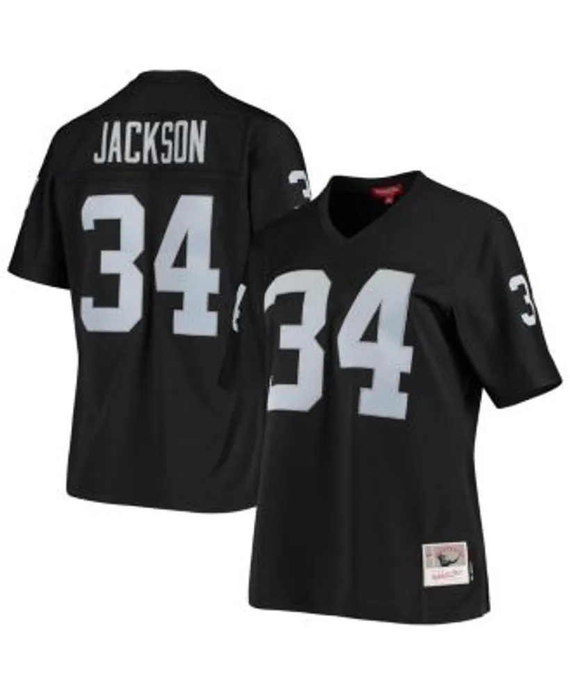 Men's Mitchell & Ness Bo Jackson Black Las Vegas Raiders Legacy Replica  Jersey 